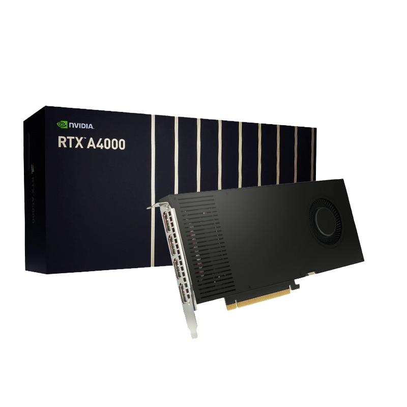 Graphics Card NVIDIA RTX A4000 16GB 4DP GFX